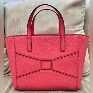 Kate Spade Bridge Place Francisca Tote~Flamingo Pink~Like New